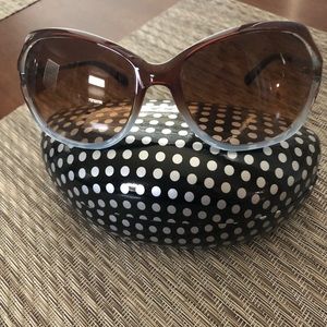 Tory Burch two tone sunglasses